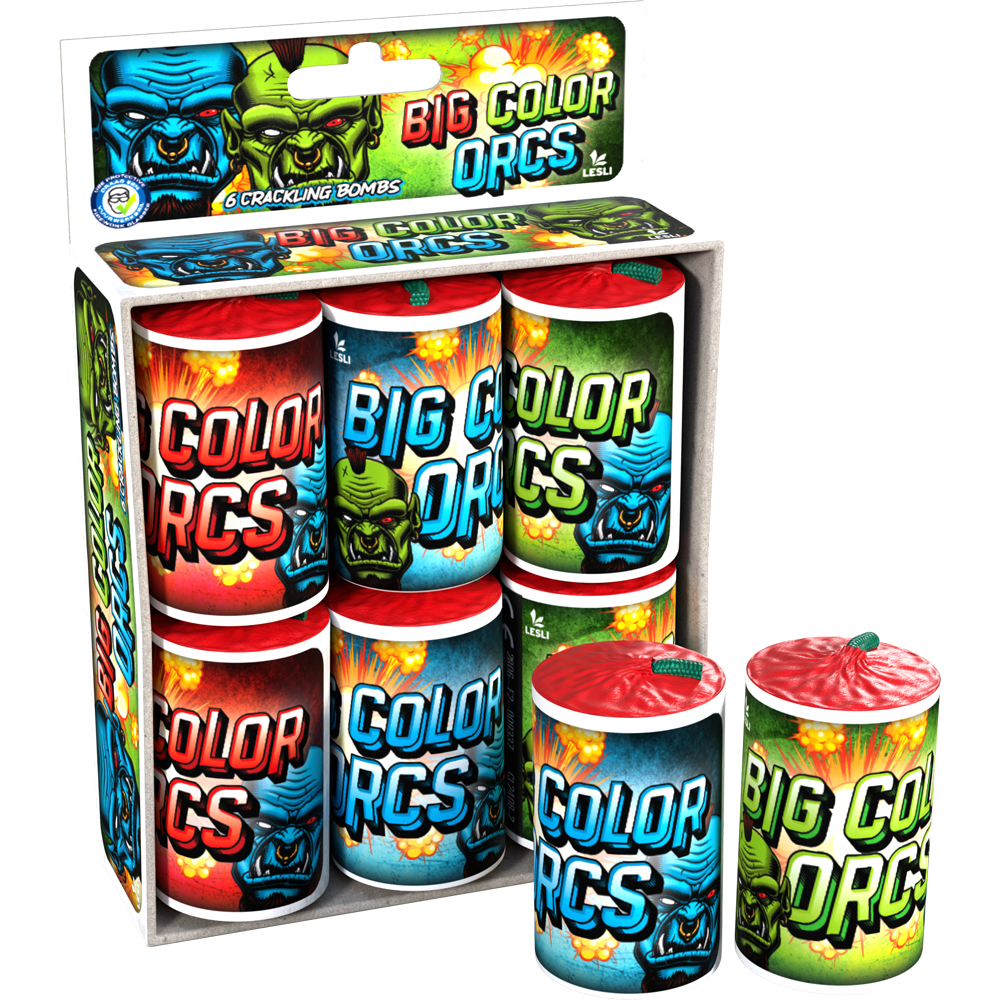 Lesli Big Color Orcs